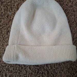 New madewell beanie cream white